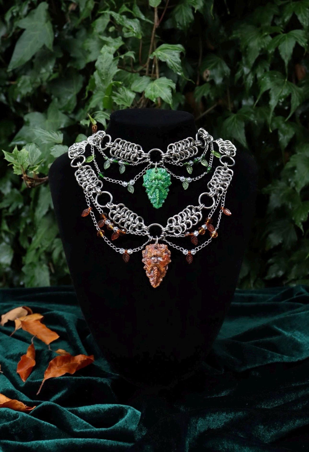 WHISPERS of the AUTUMN WOODLAND Necklace