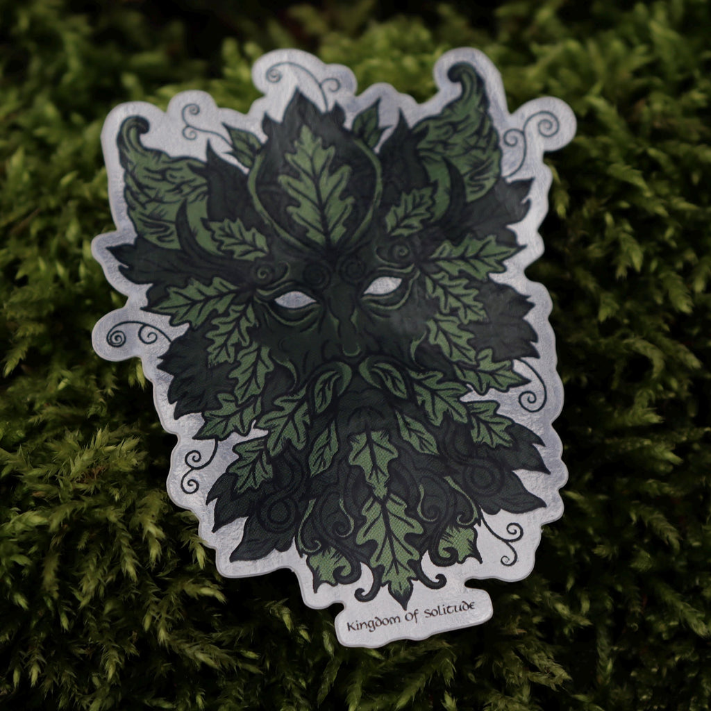 The Green Man Sticker