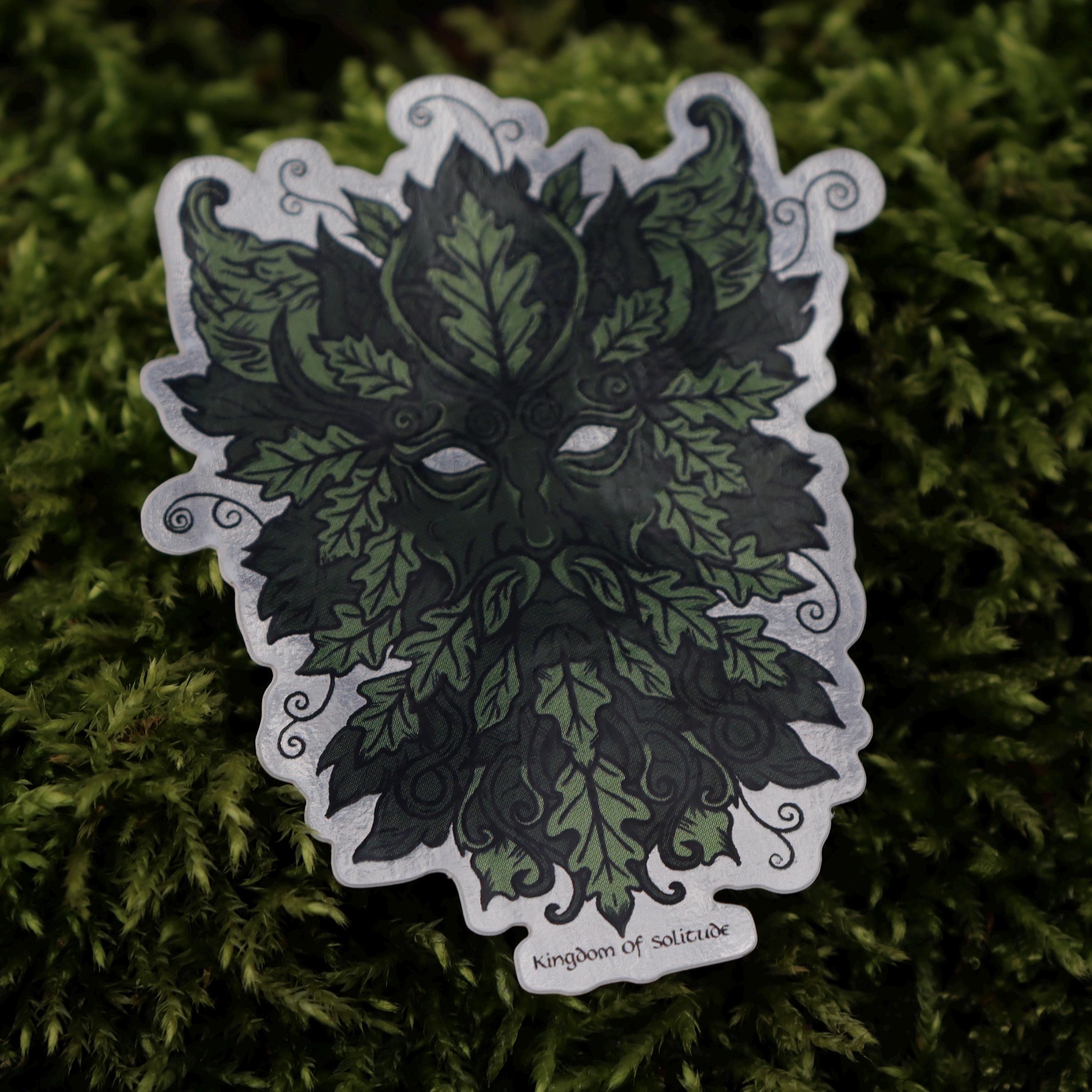 The Green Man Sticker