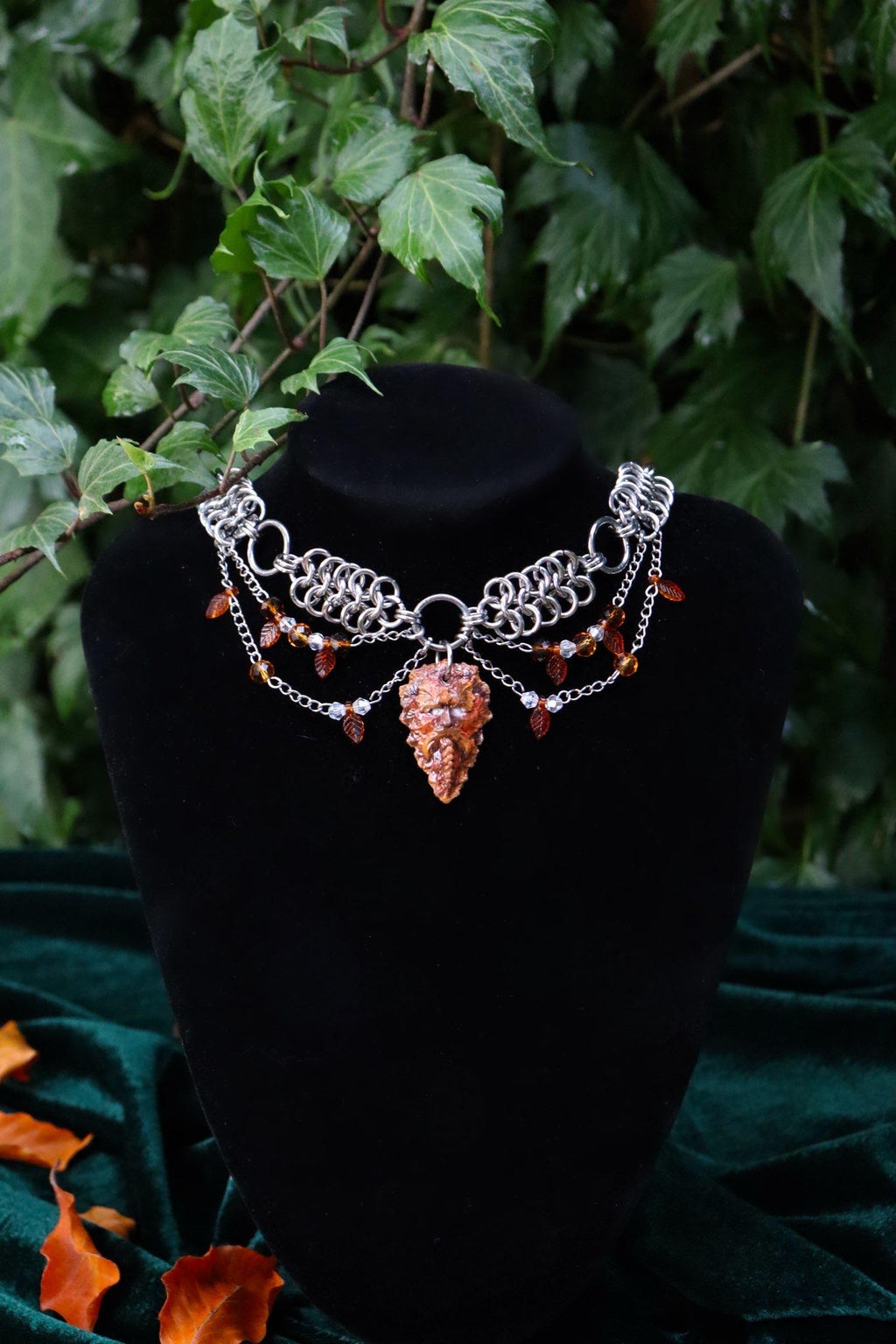 WHISPERS of the AUTUMN WOODLAND Necklace