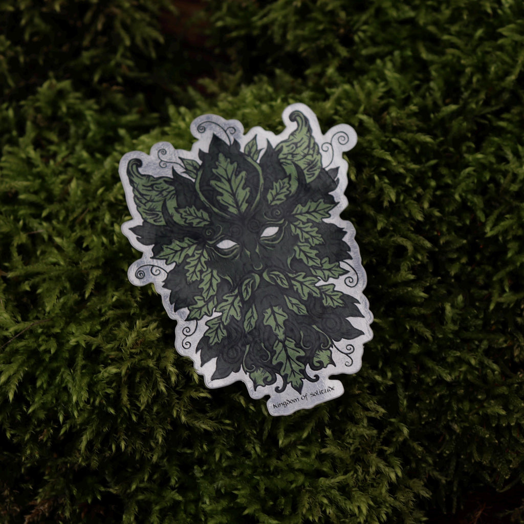 The Green Man Sticker