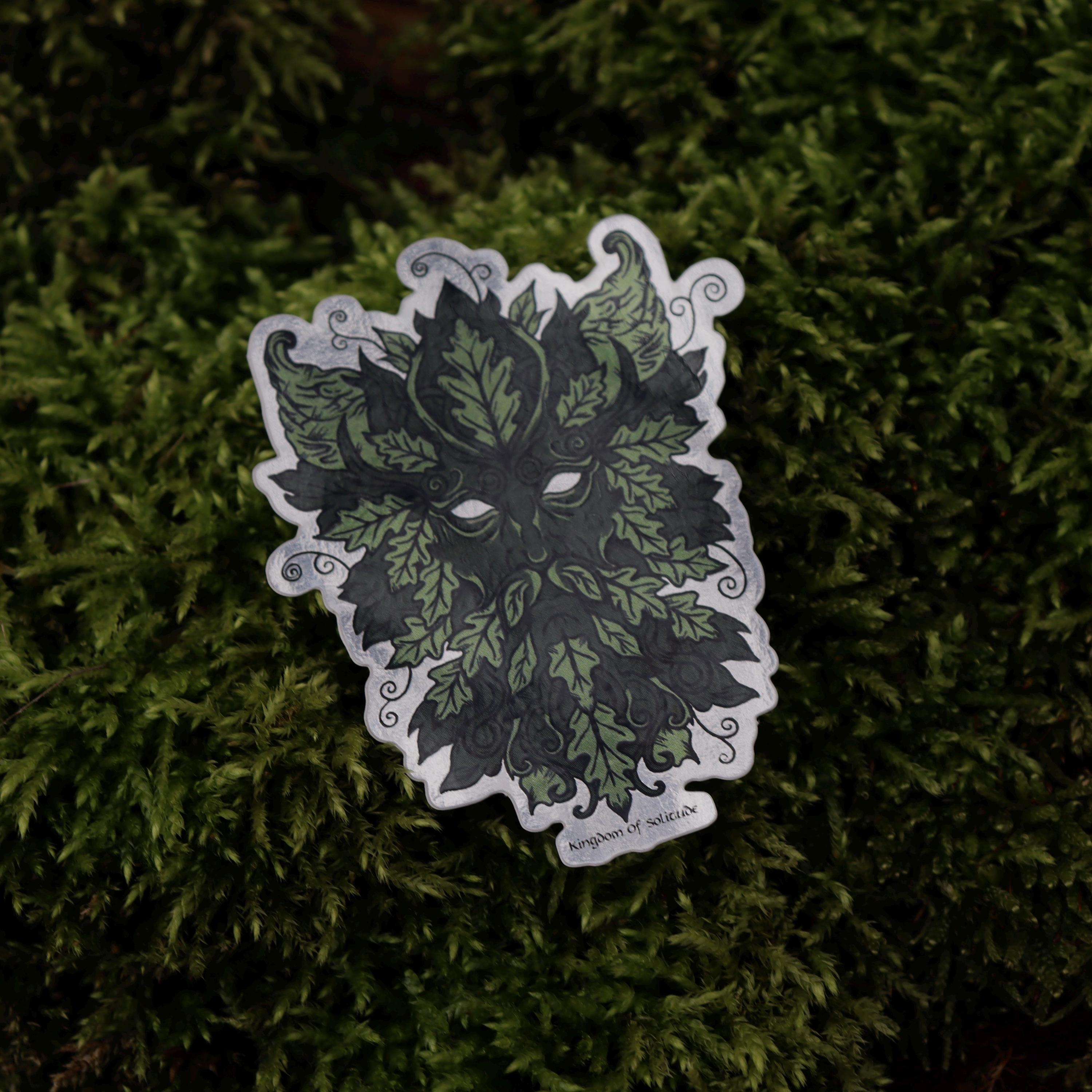 The Green Man Sticker