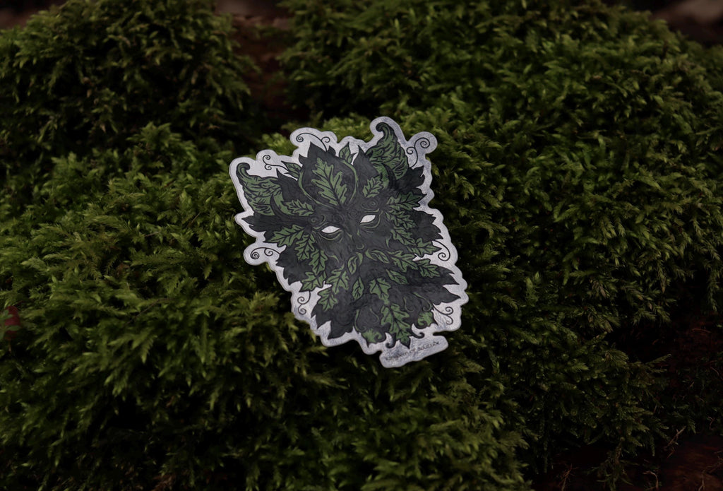 The Green Man Sticker