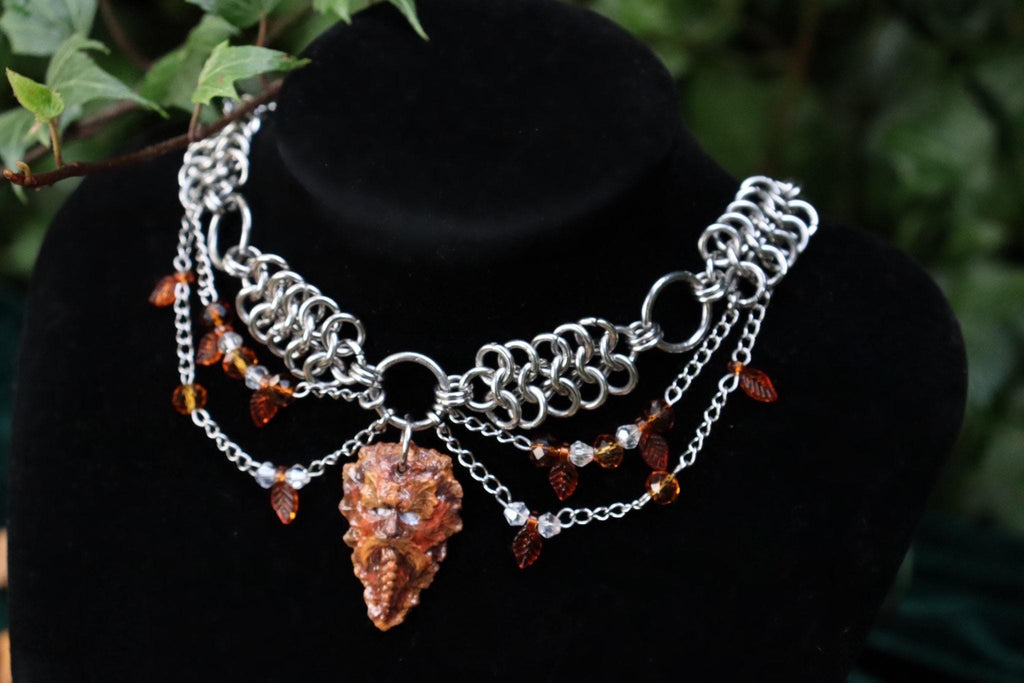 WHISPERS of the AUTUMN WOODLAND Necklace